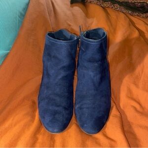 Charter Club Elegant Blue Ankle Boots Sz 8